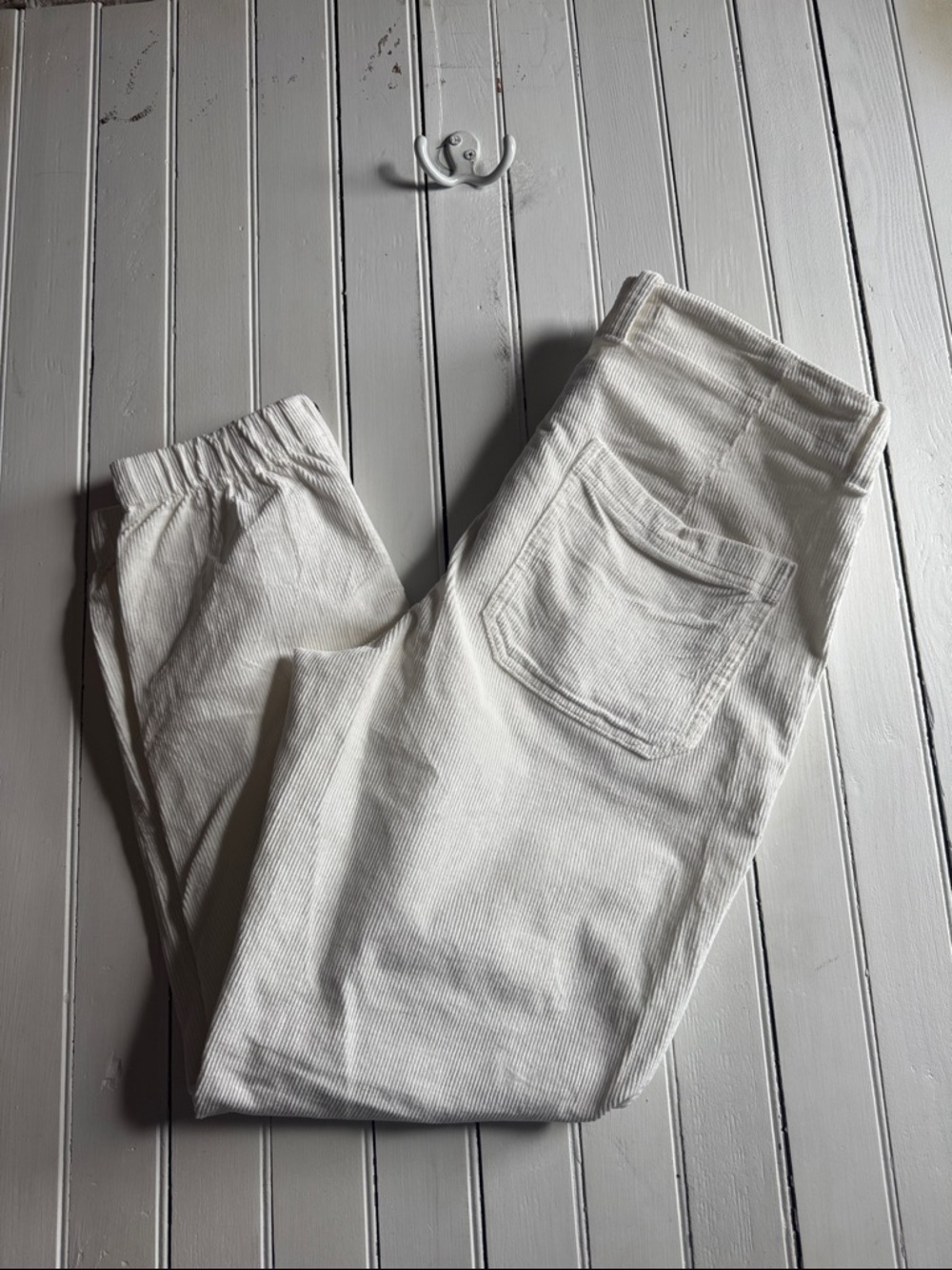 Banana Republic Corduroy Pants White Size 10